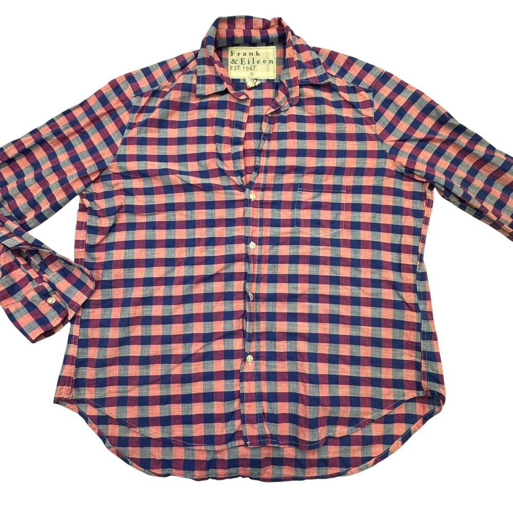 Frank & Eileen Multicolor Plaid Button Down Shirt